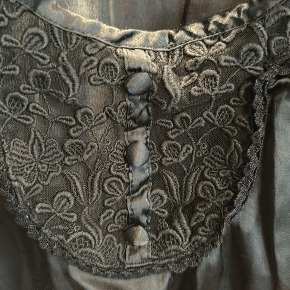 H&M Satin and Lace Tie Back Top - Picture 6 of 9